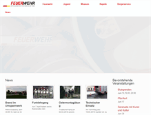 Tablet Screenshot of feuerwehr-rotenturm.at